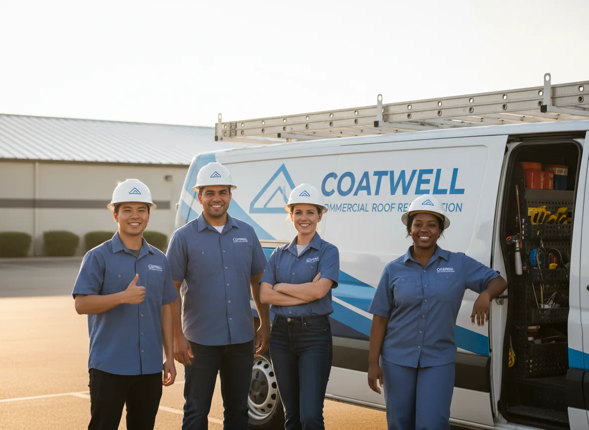 Commercial roof coating company in Yeaddiss, KY